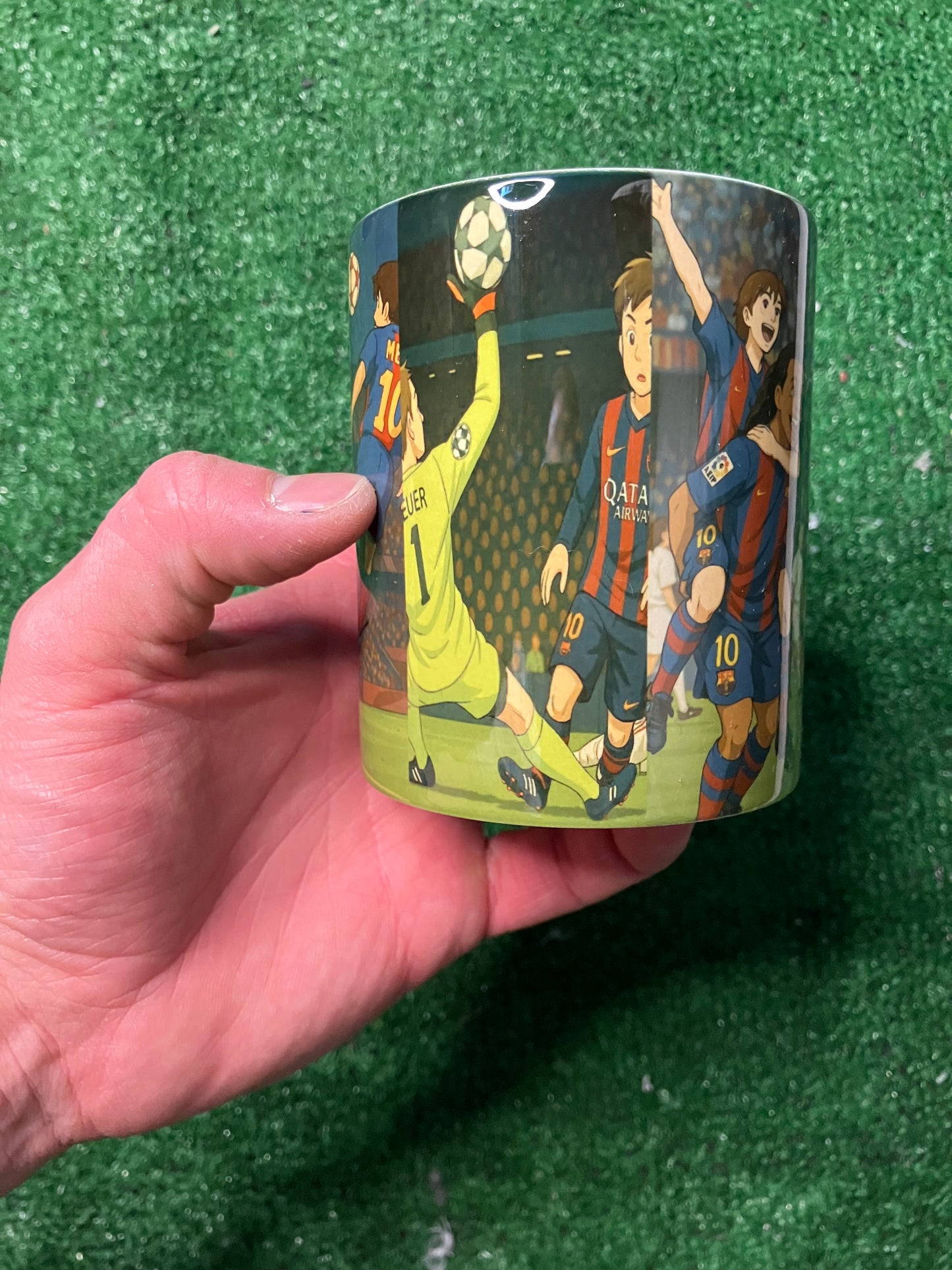 Taza Messi momentos