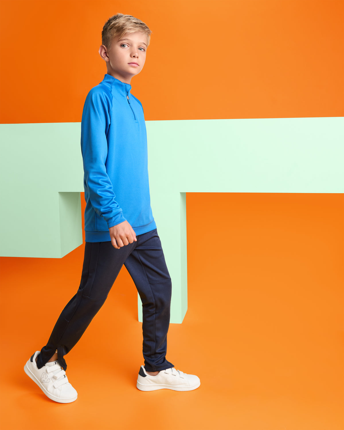Sudadera Deportiva Personalizada Media Cremallera – Mínimo 10 Uds