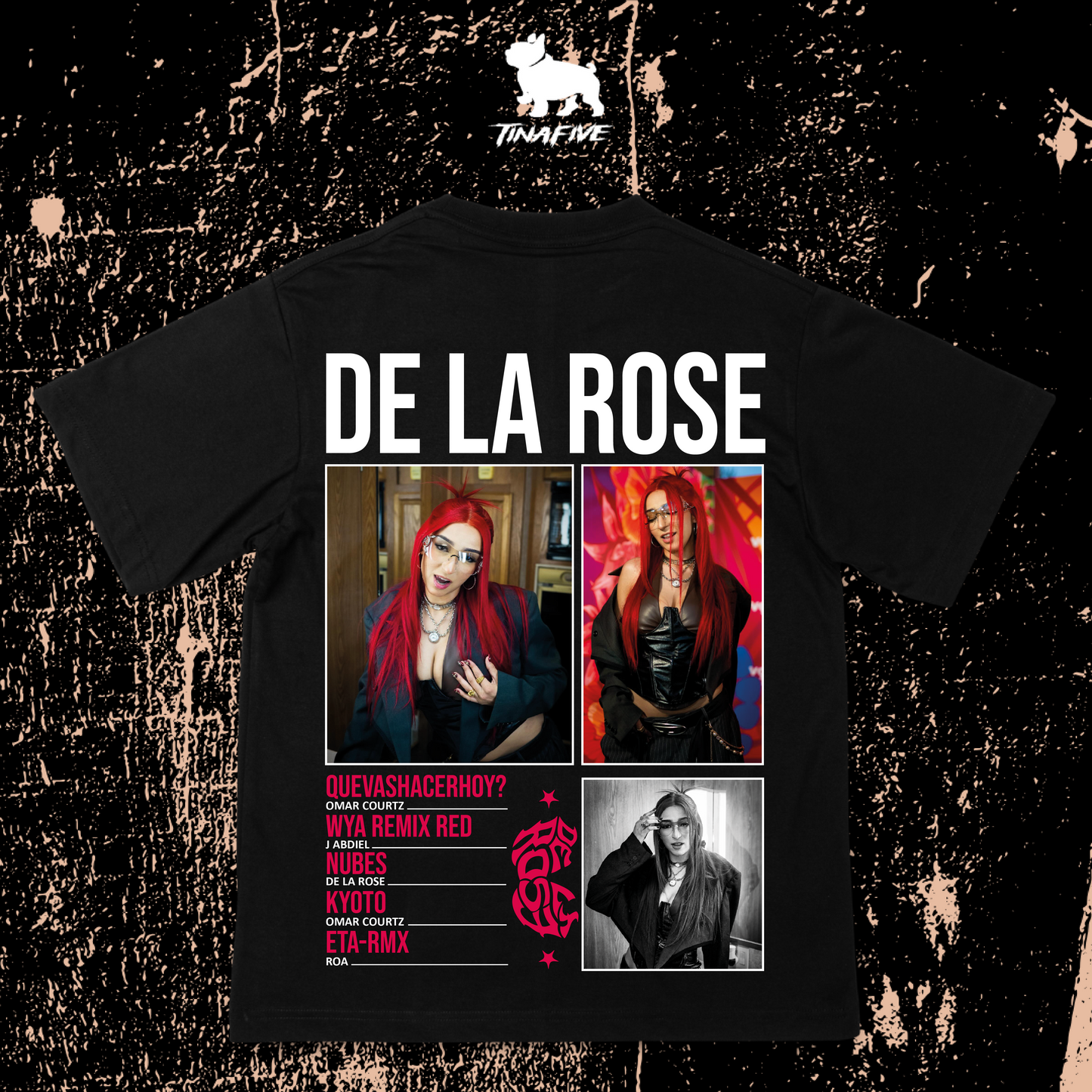 Camiseta De la Rose