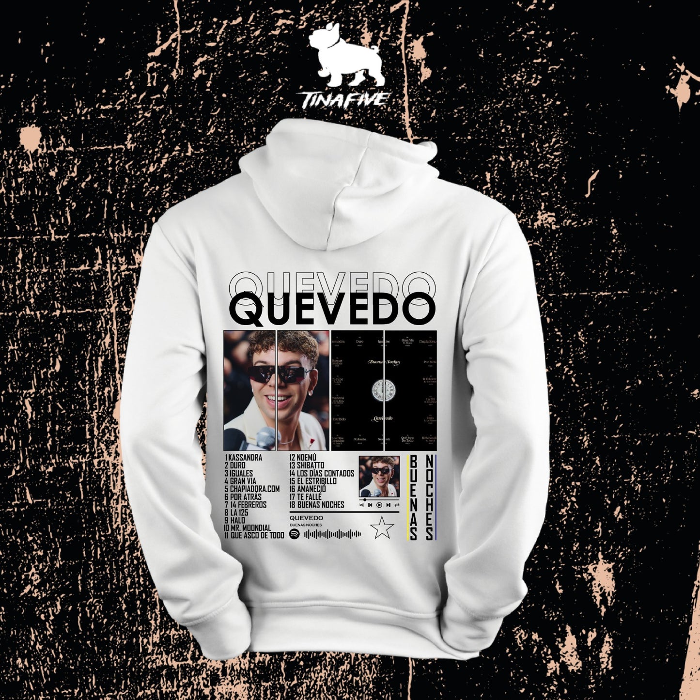 SUDADERA QUEVEDO BUENAS NOCHES