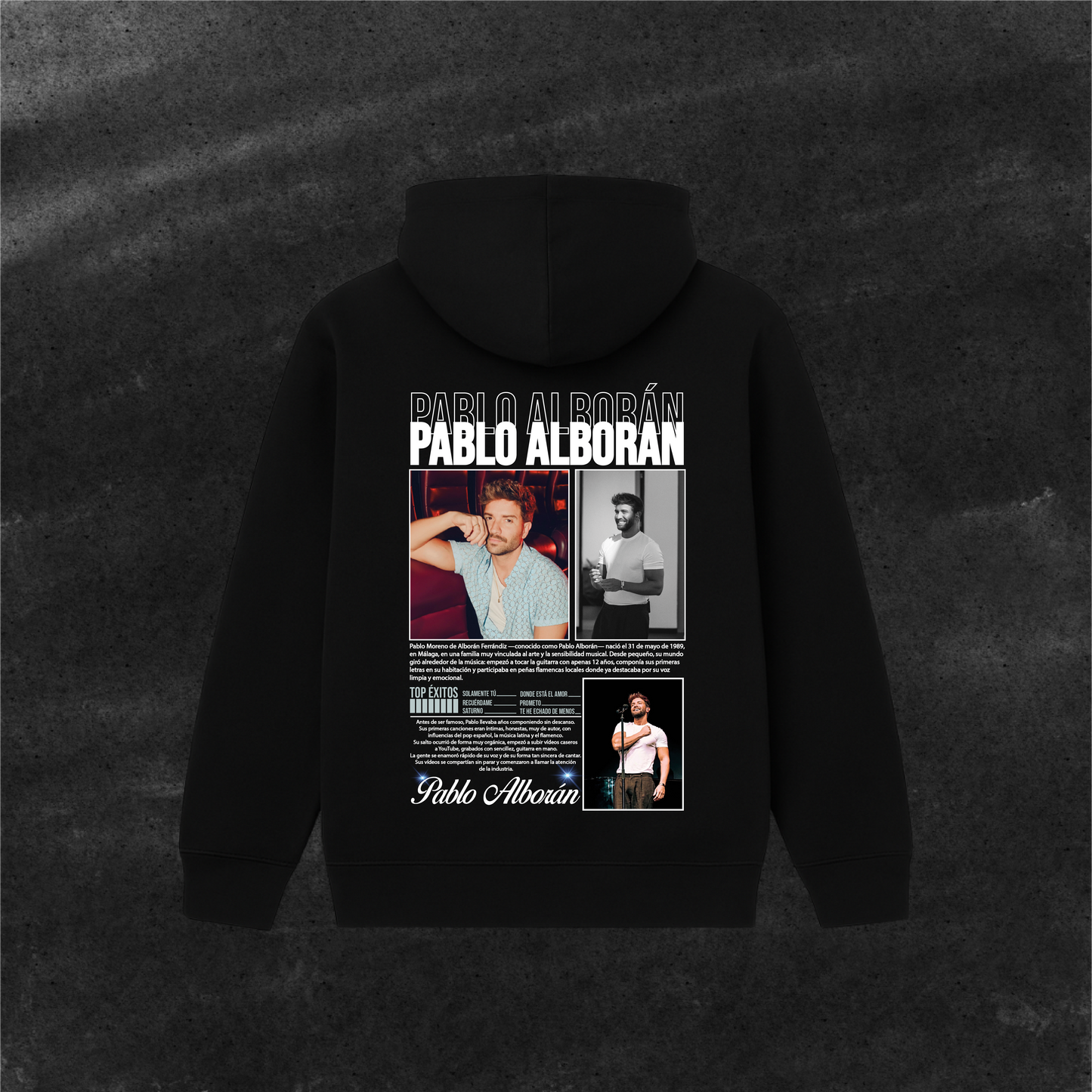 Sudadera Pablo Alboran
