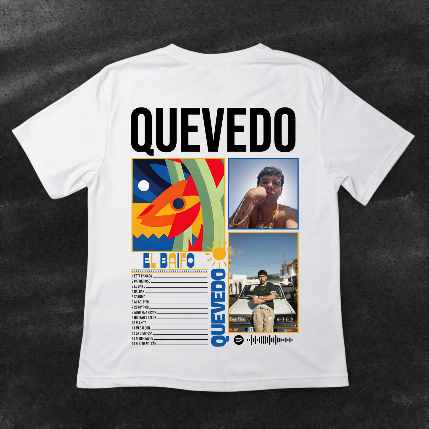 Camiseta Quevedo 2026- EL BAIFO