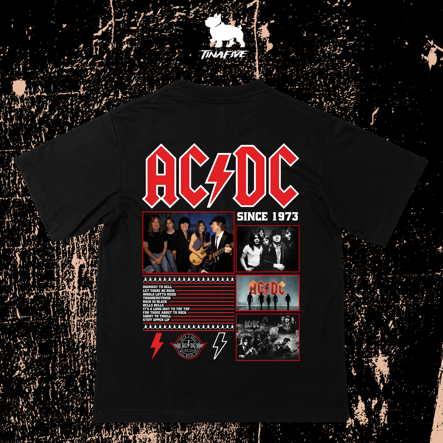 CAMISETA AC/DC