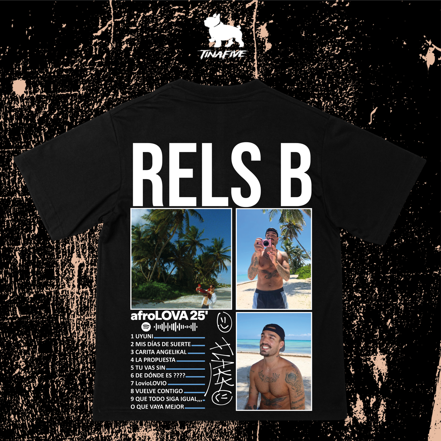 Camiseta Rels B afroLOVA