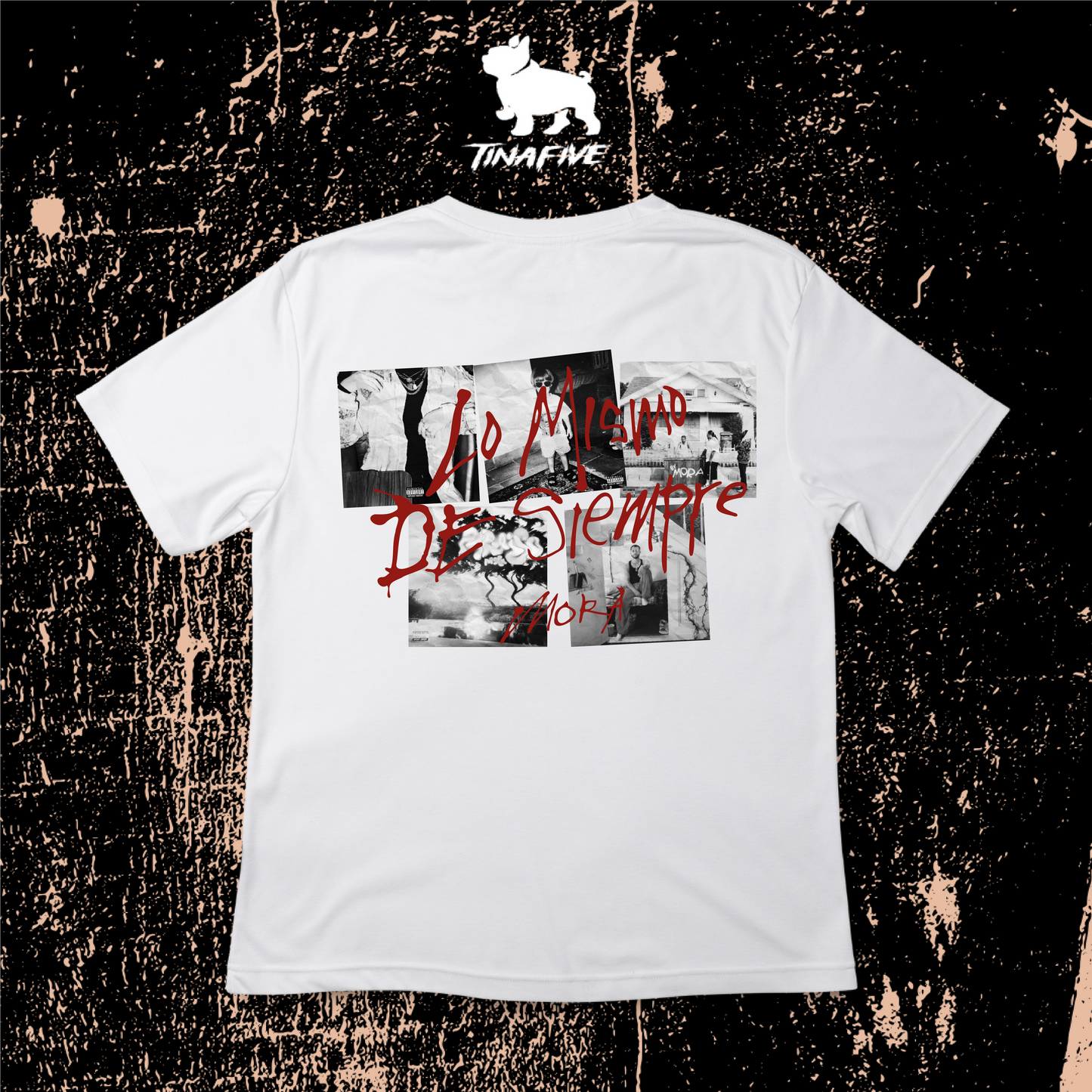 Camiseta Mora Álbumes