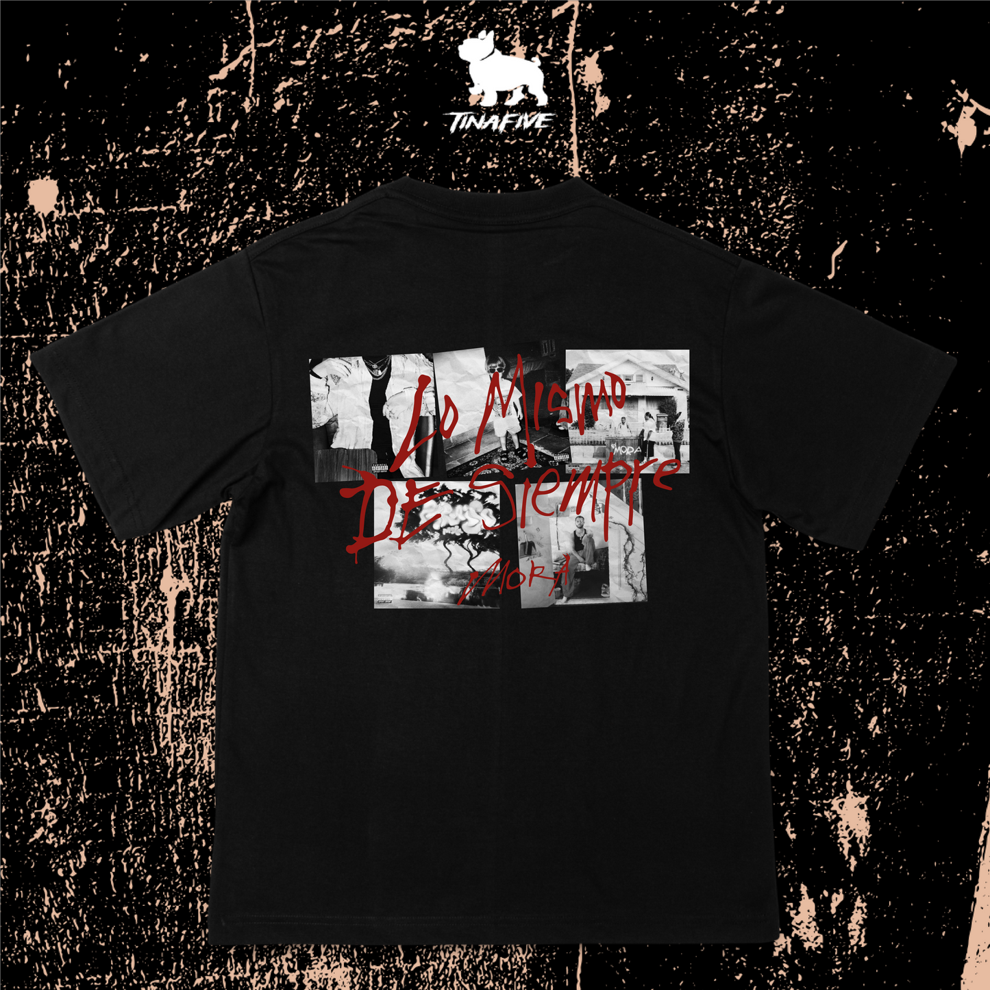 Camiseta Mora Álbumes