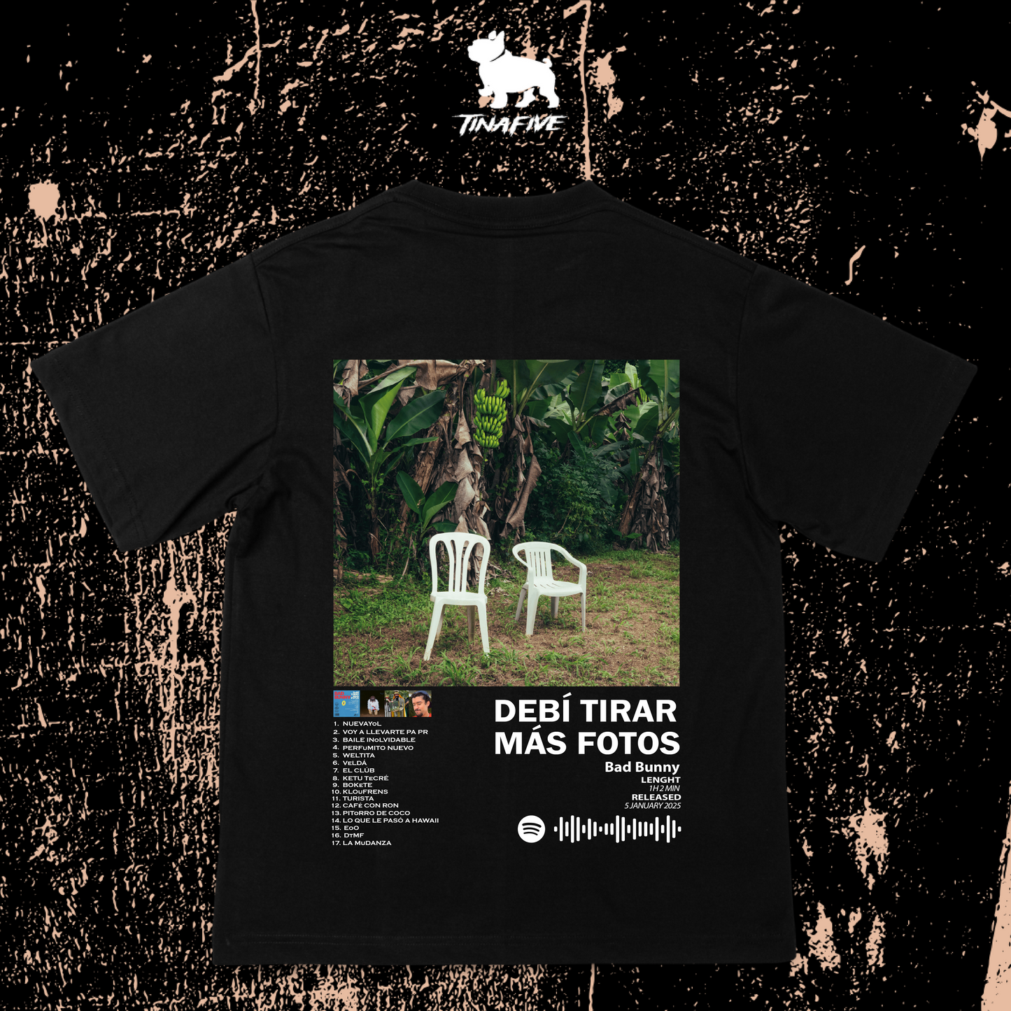 CAMISETA BAD BUNNY