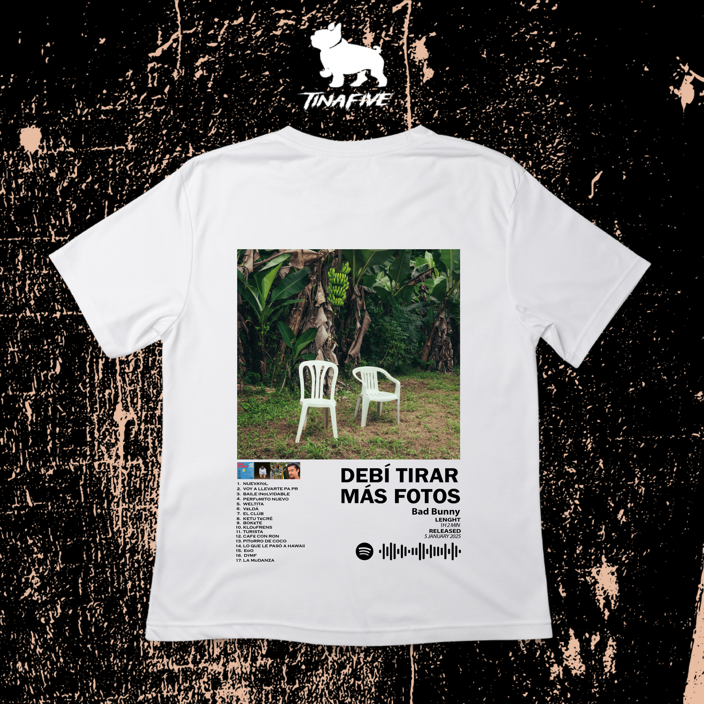 CAMISETA BAD BUNNY