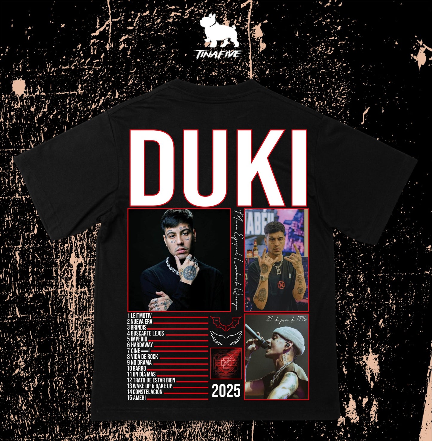 Camiseta Duki 2025