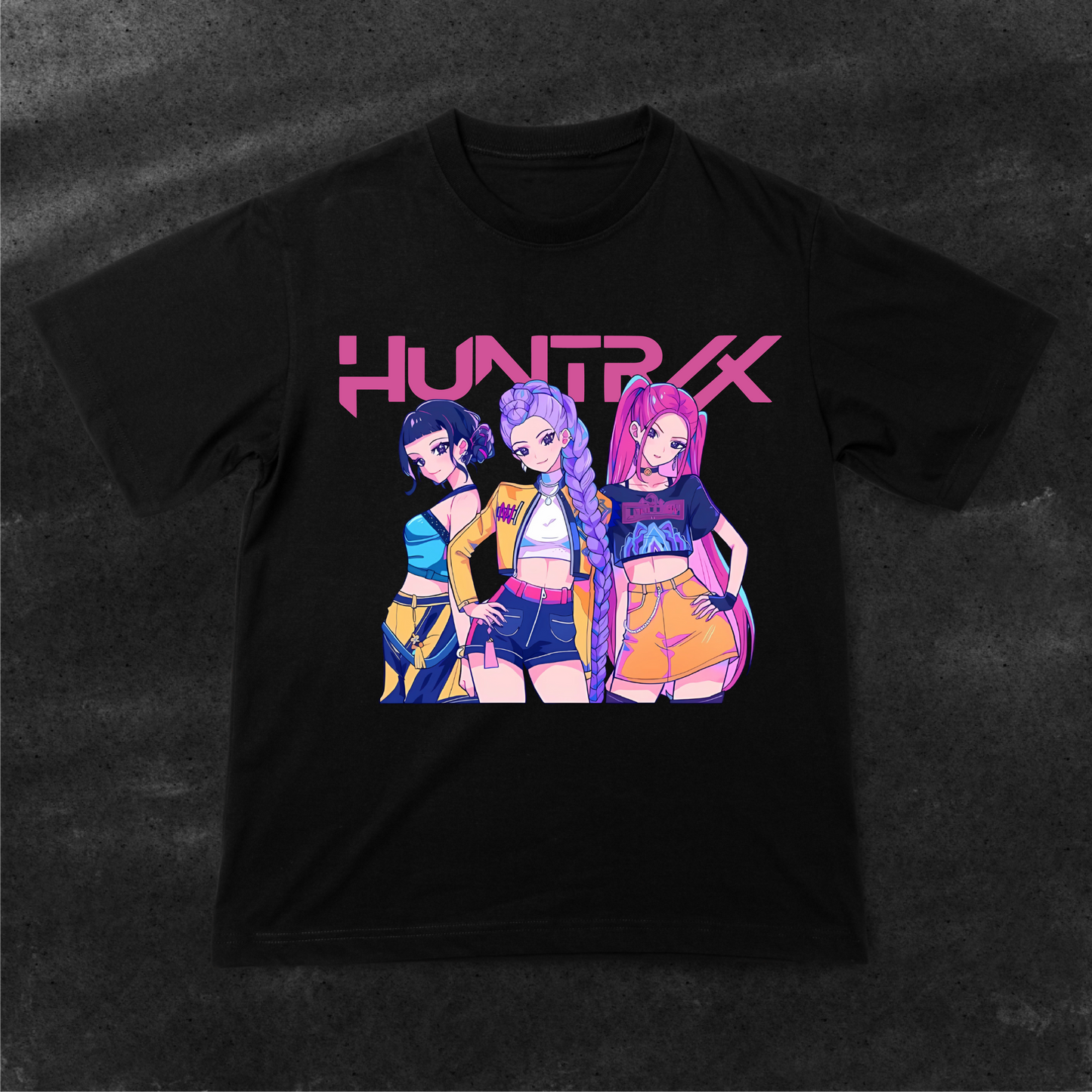 Camiseta Huntrix-KPop Demon Hunters