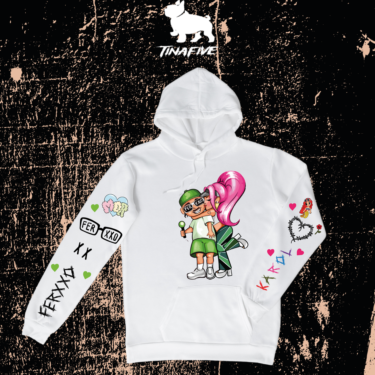 SUDADERA KAROL G & FEID
