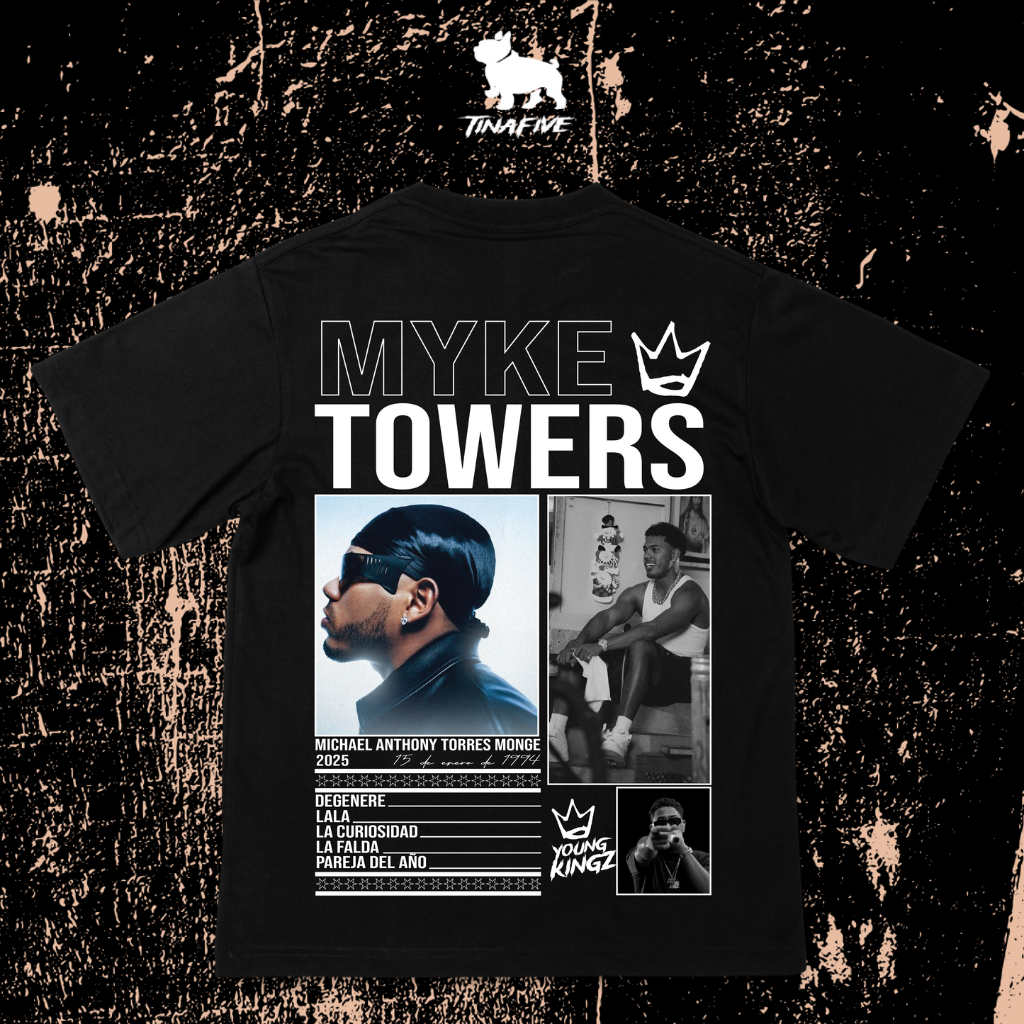 CAMISETA MYKE TOWERS