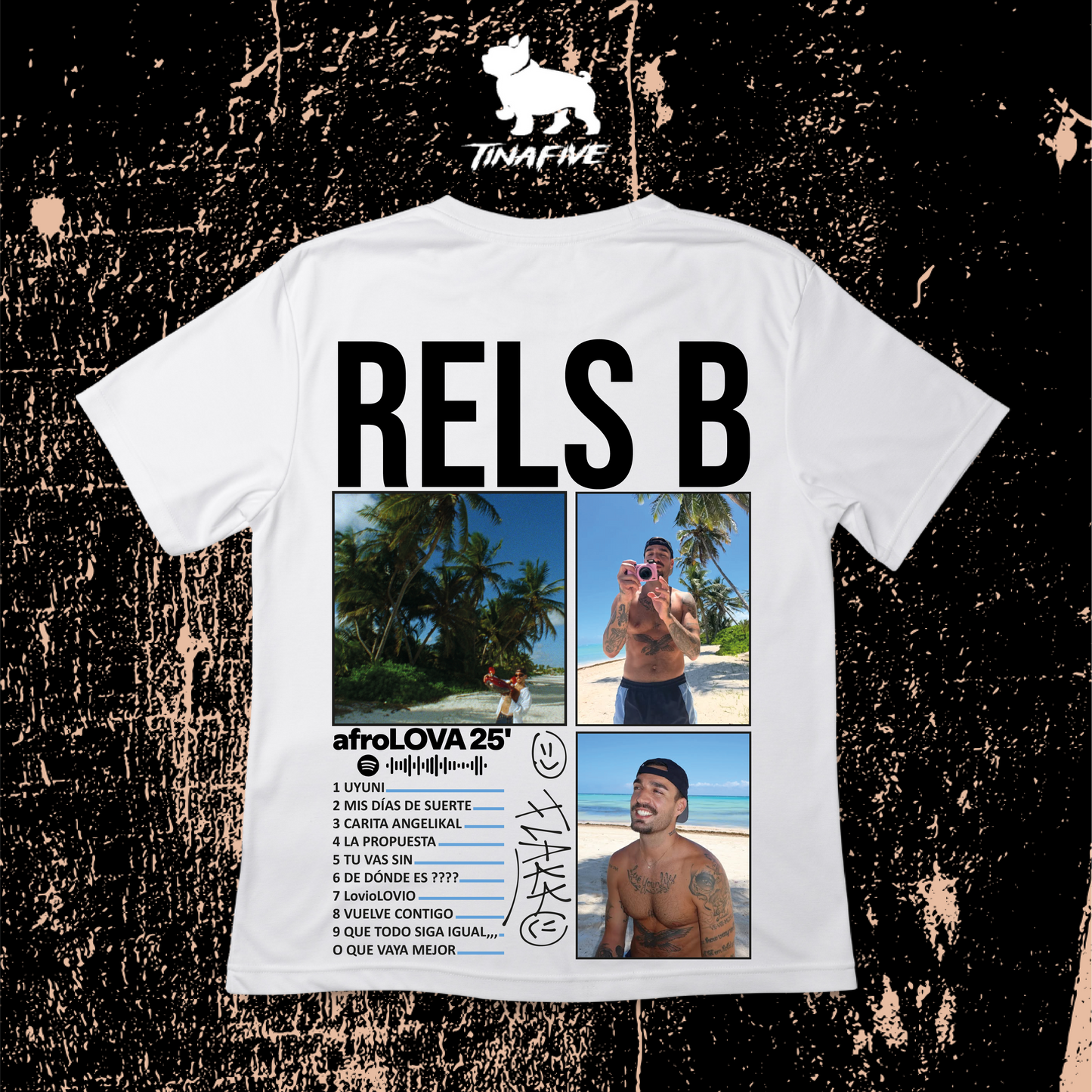Camiseta Rels B afroLOVA