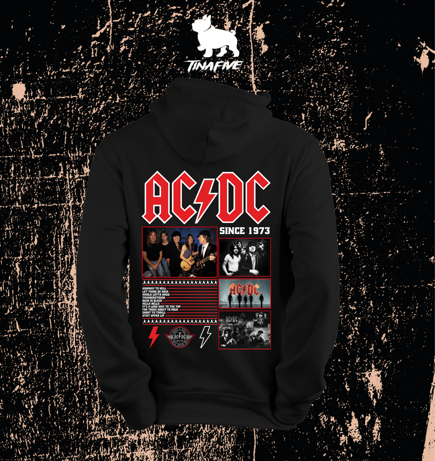 SUDADERA AC/DC