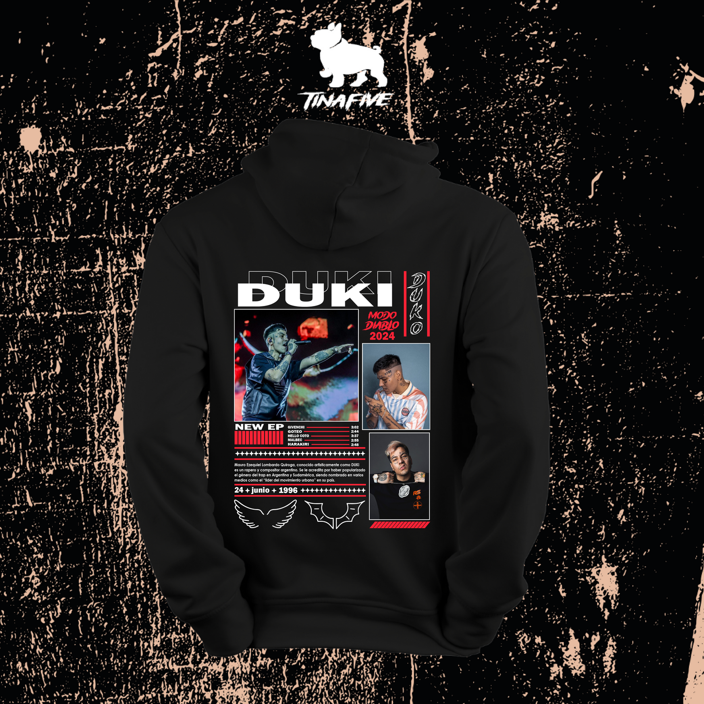 SUDADERA DUKI
