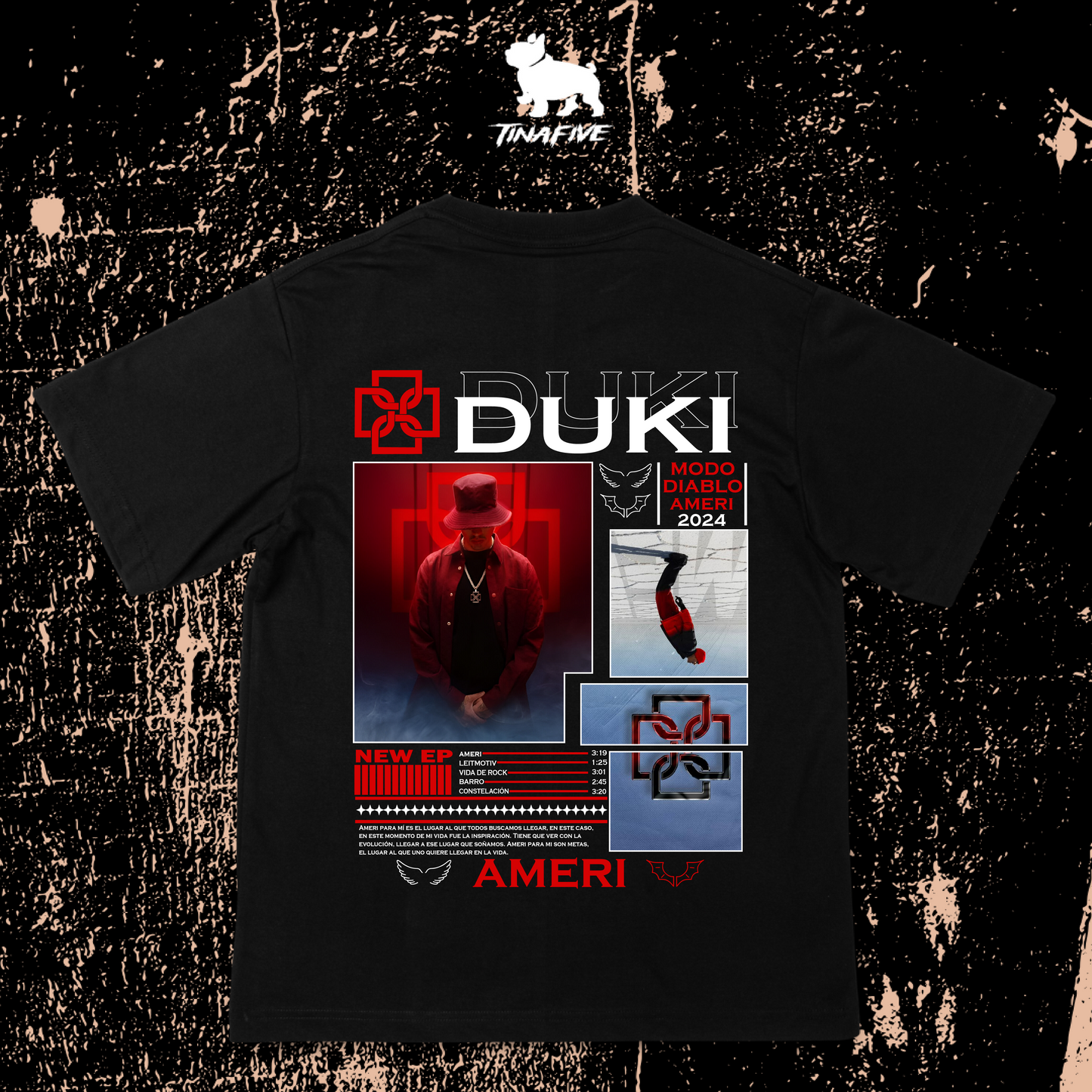 CAMISETA DUKI AMERI