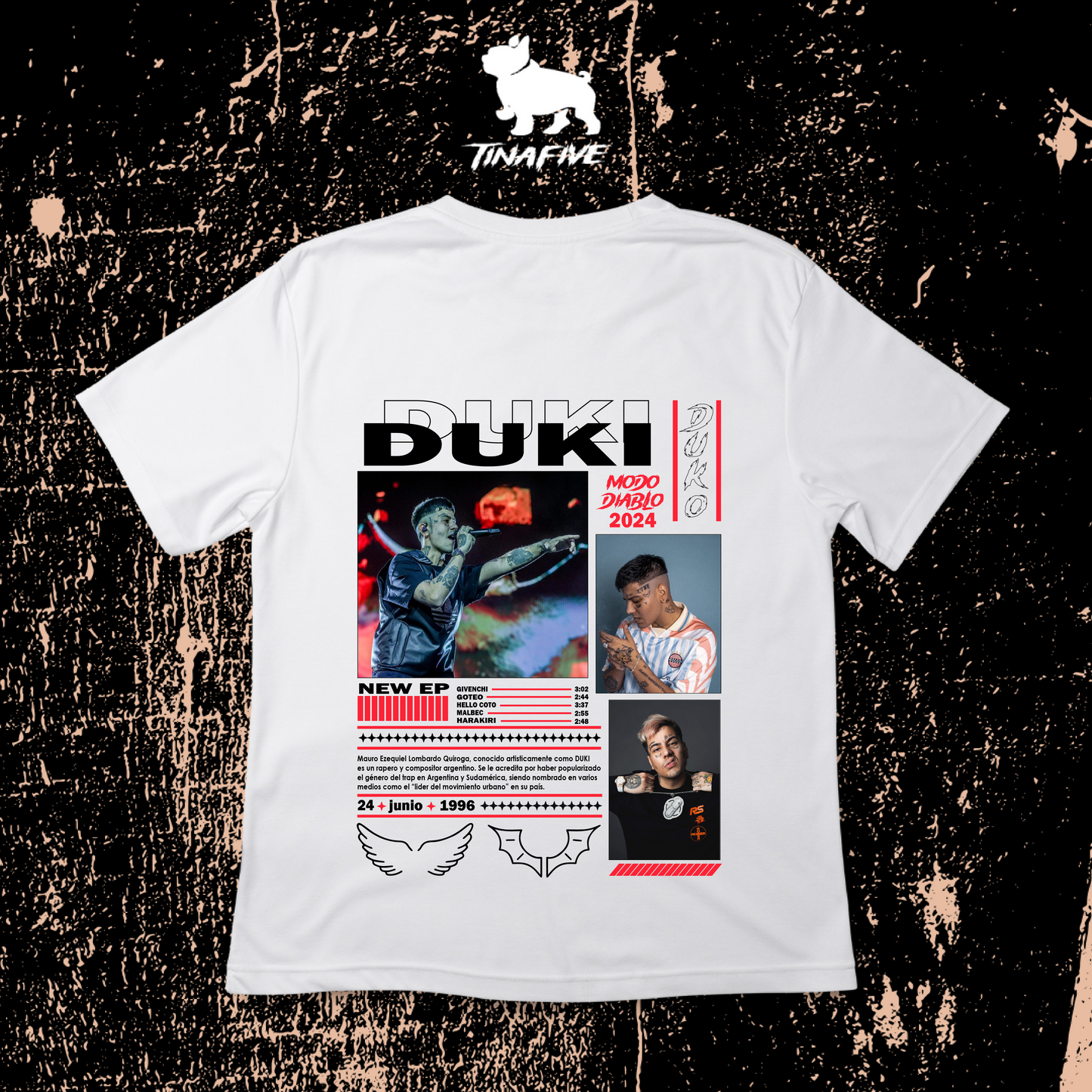 CAMISETA DUKI