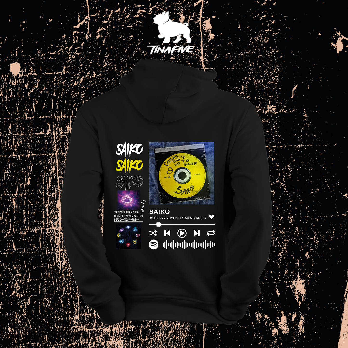 SUDADERA SAIKO DISCO