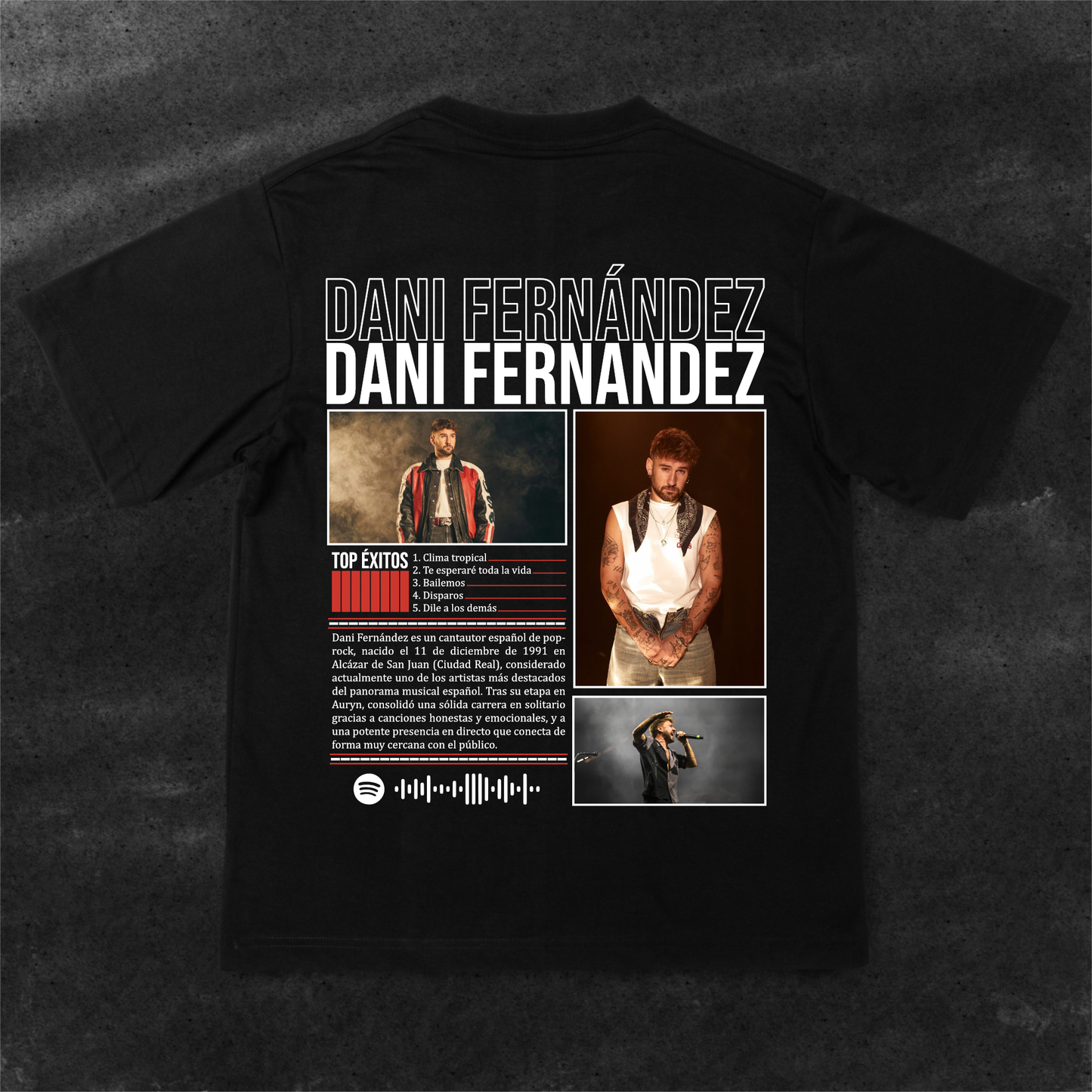 Camiseta Dani Fernández