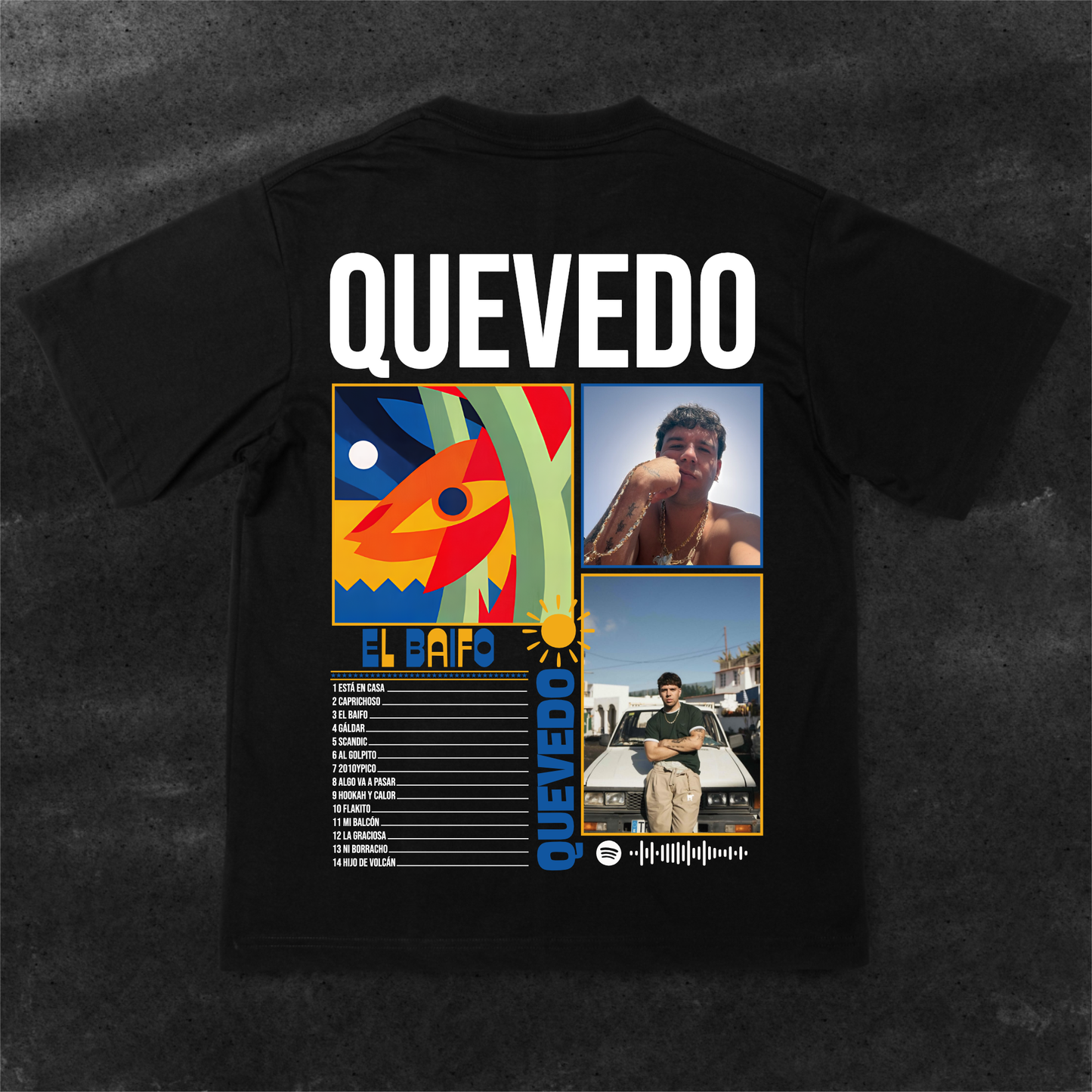Camiseta Quevedo 2026- EL BAIFO