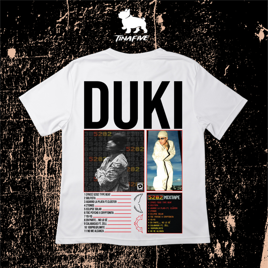 Camiseta Duki 5202 capicua