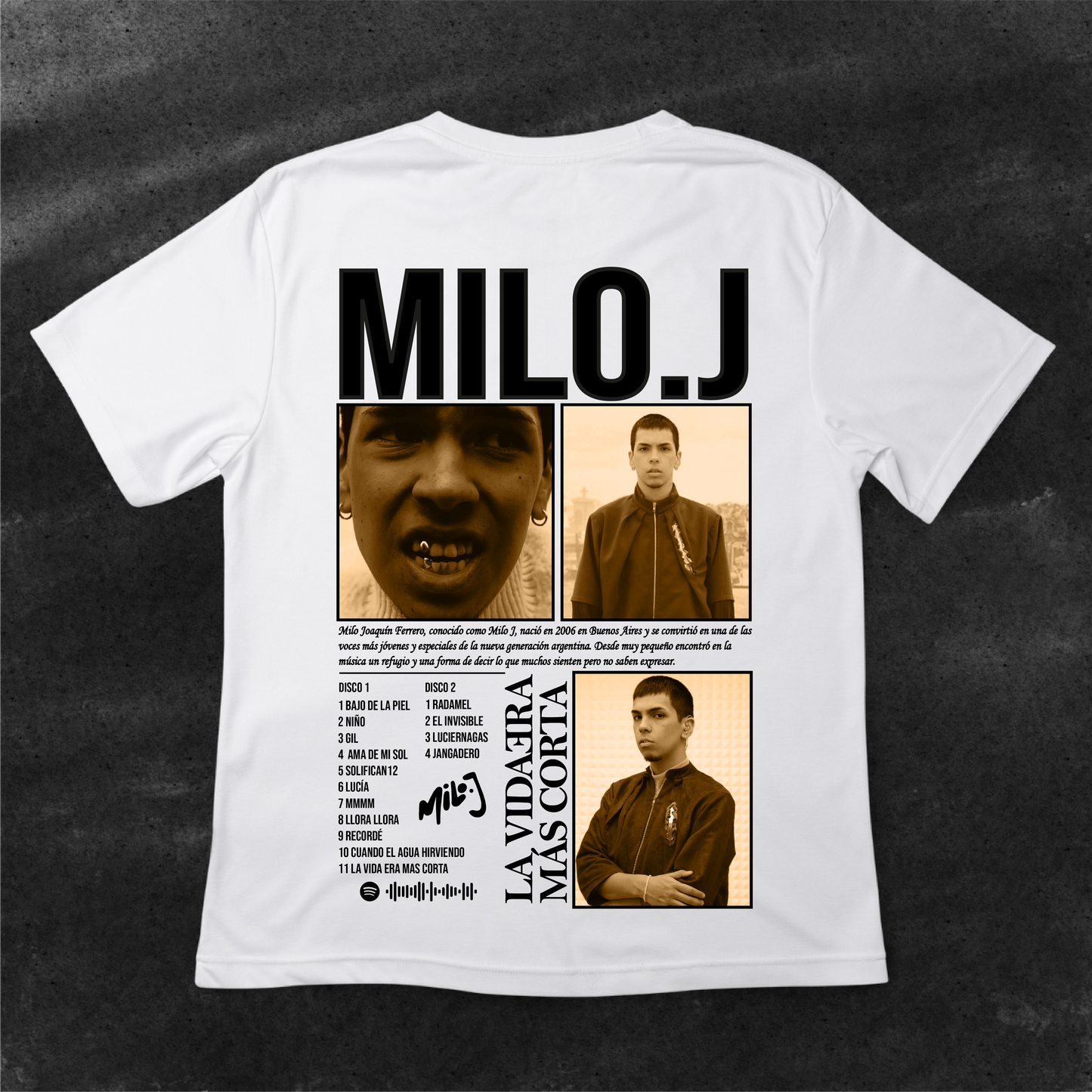 Camiseta Milo J 2025