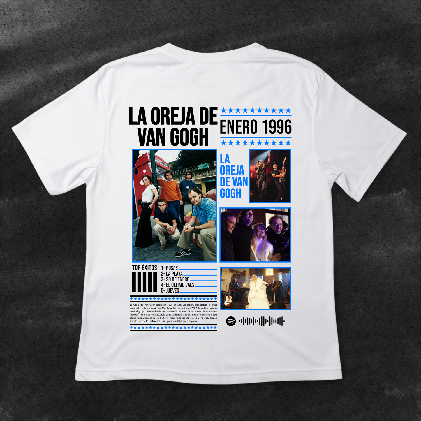 Camiseta La Oreja de Van Gogh TOUR