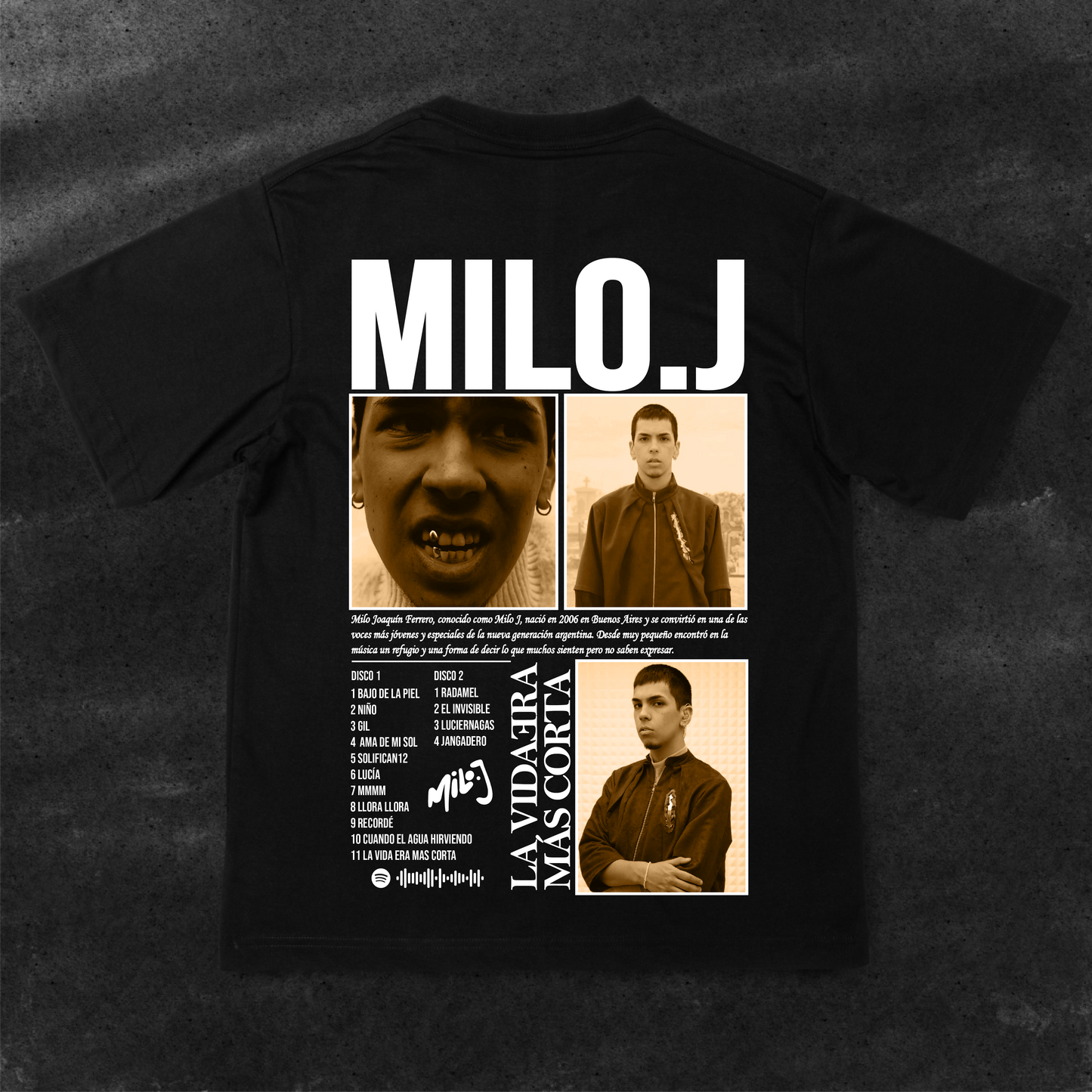 Camiseta Milo J 2025