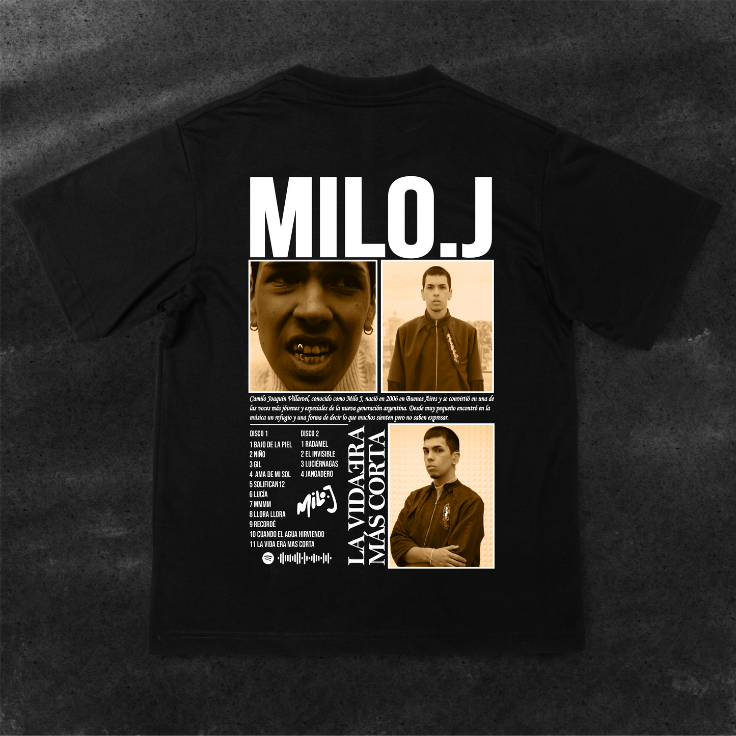 Camiseta Milo J 2025