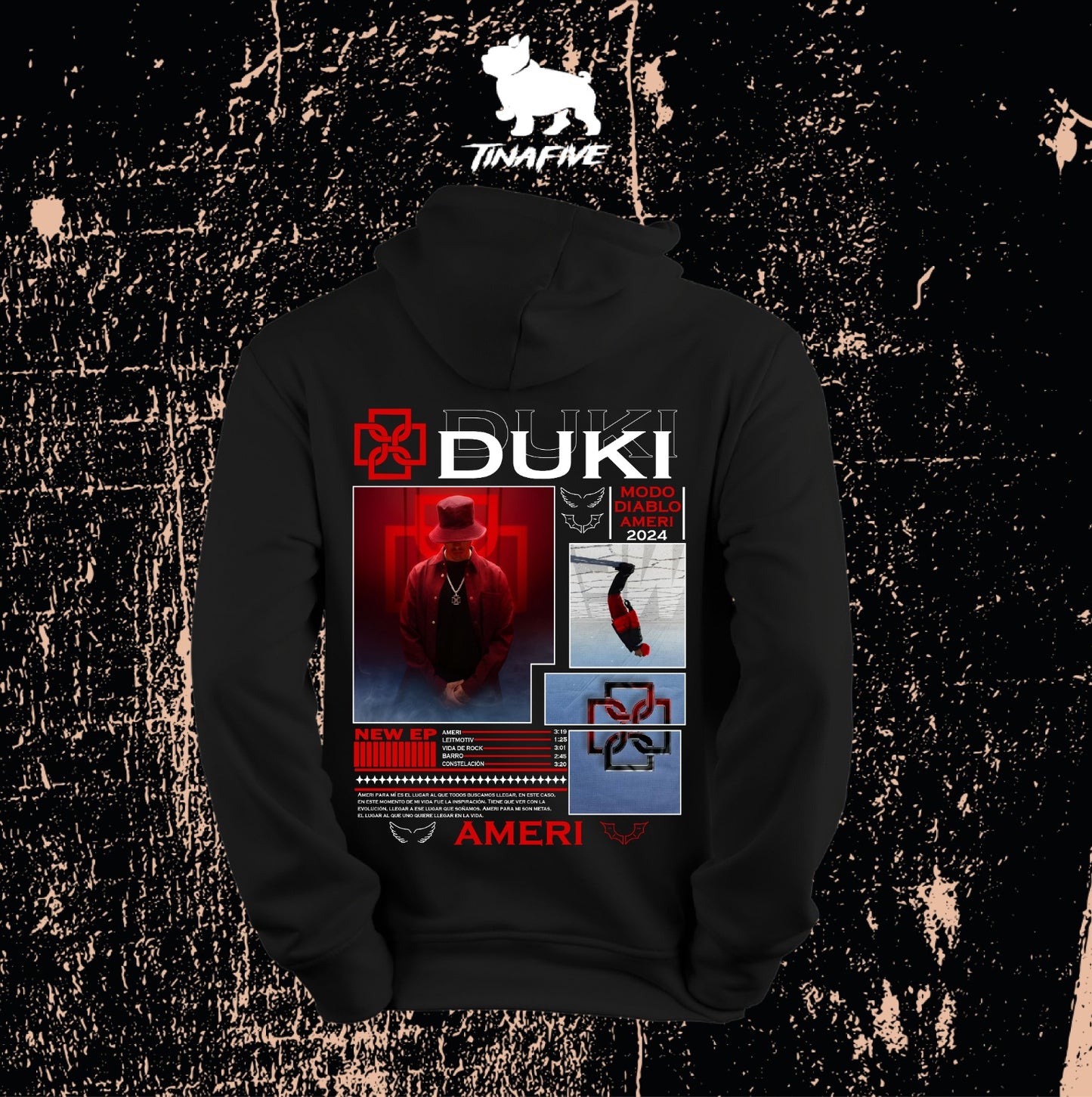 SUDADERA DUKI AMERI
