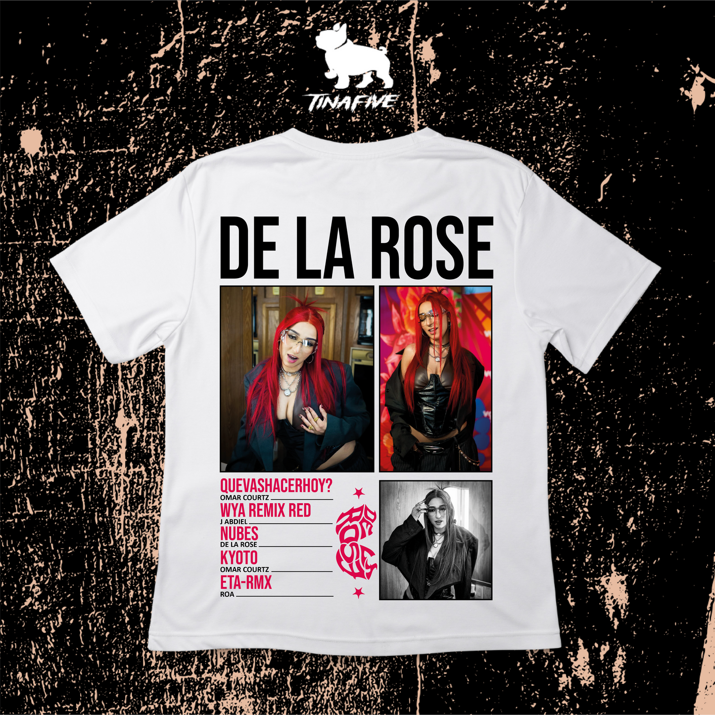 Camiseta De la Rose