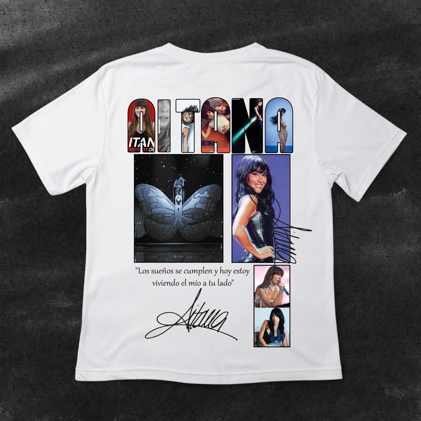 Camiseta Aitana mariposa