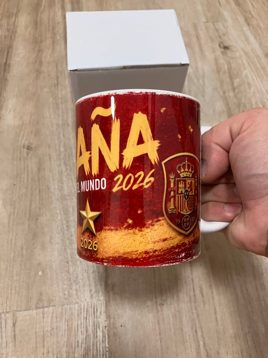 Taza España Campeona del Mundo 2026 | Edición Conmemorativa