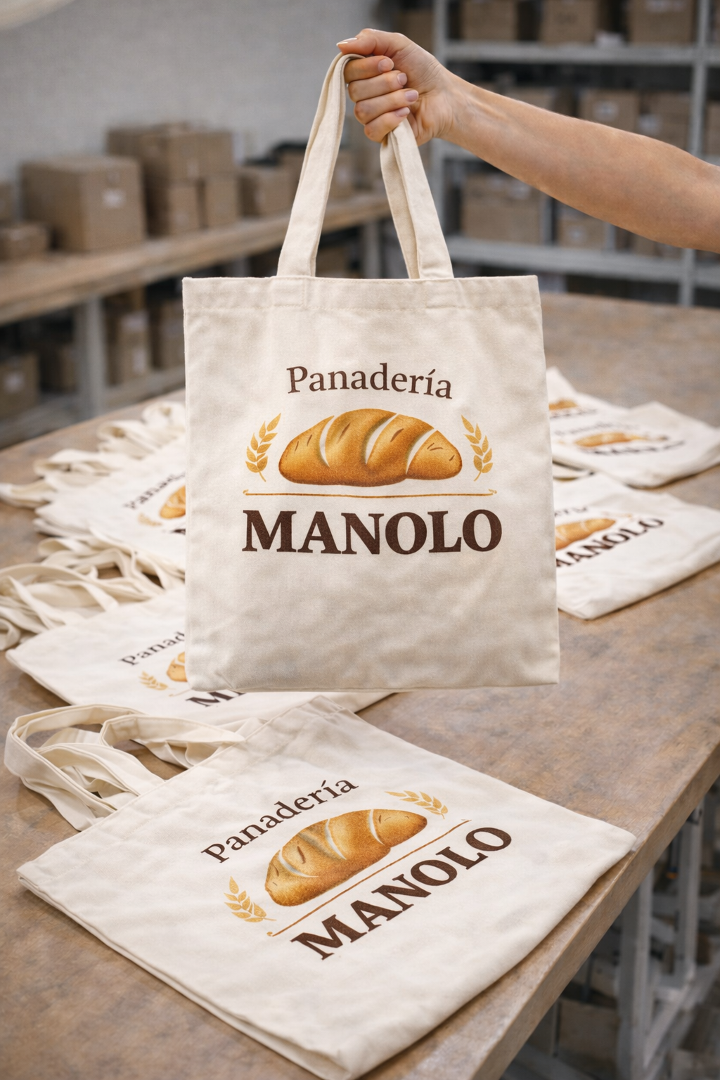 Bolsa Tote Personalizada de Algodón