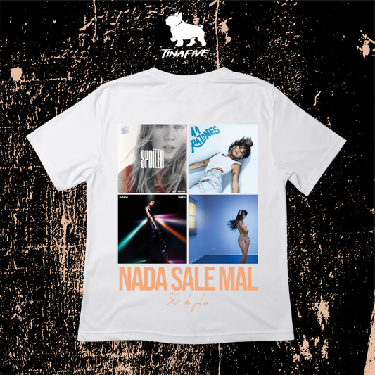 Camiseta Aitana “nada sale mal”