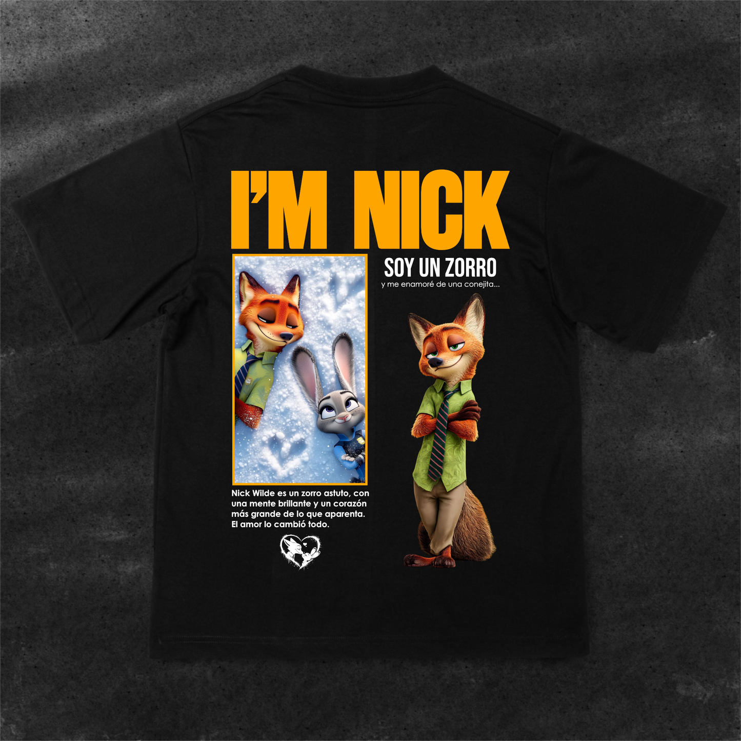 Pack Camiseta Judy Hopps y Nick Wilde - Zootropolis