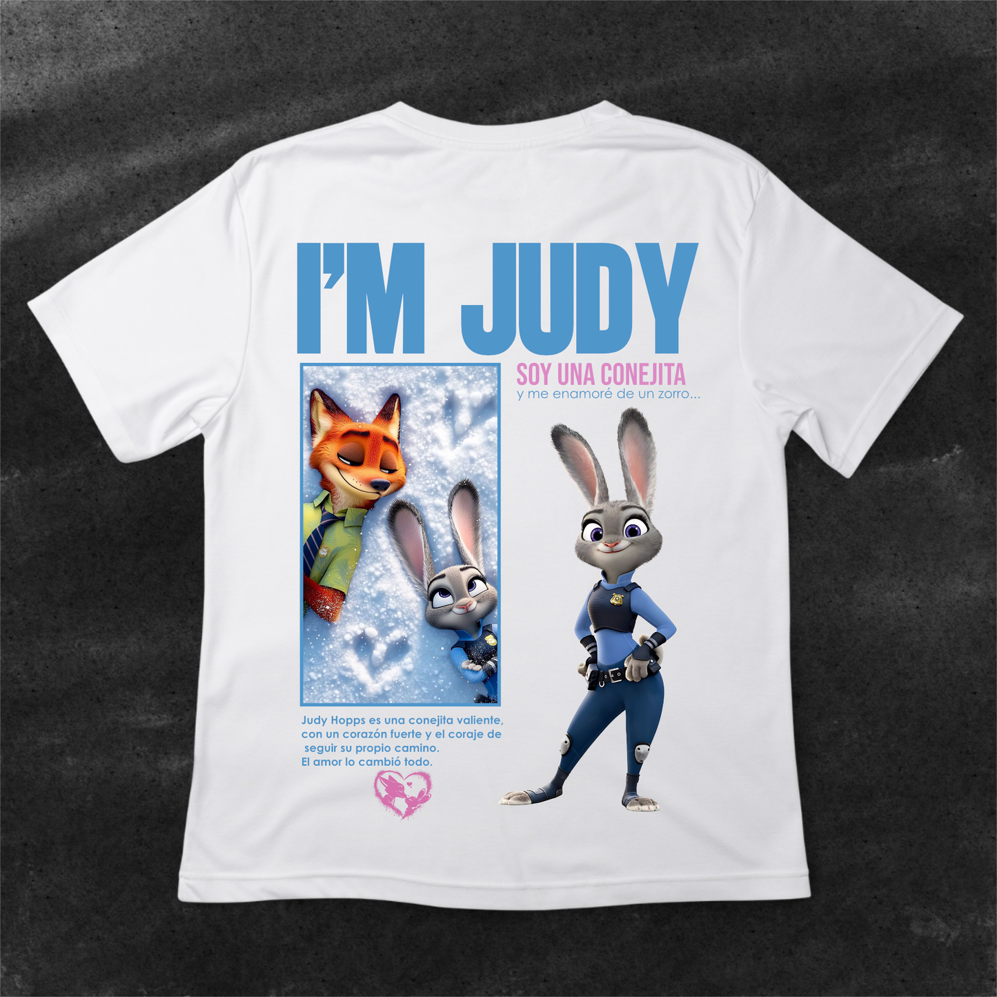 Pack Camiseta Judy Hopps y Nick Wilde - Zootropolis