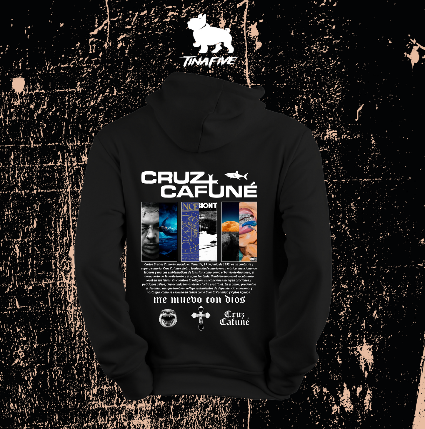 SUDADERA CRUZ CAFUNÉ