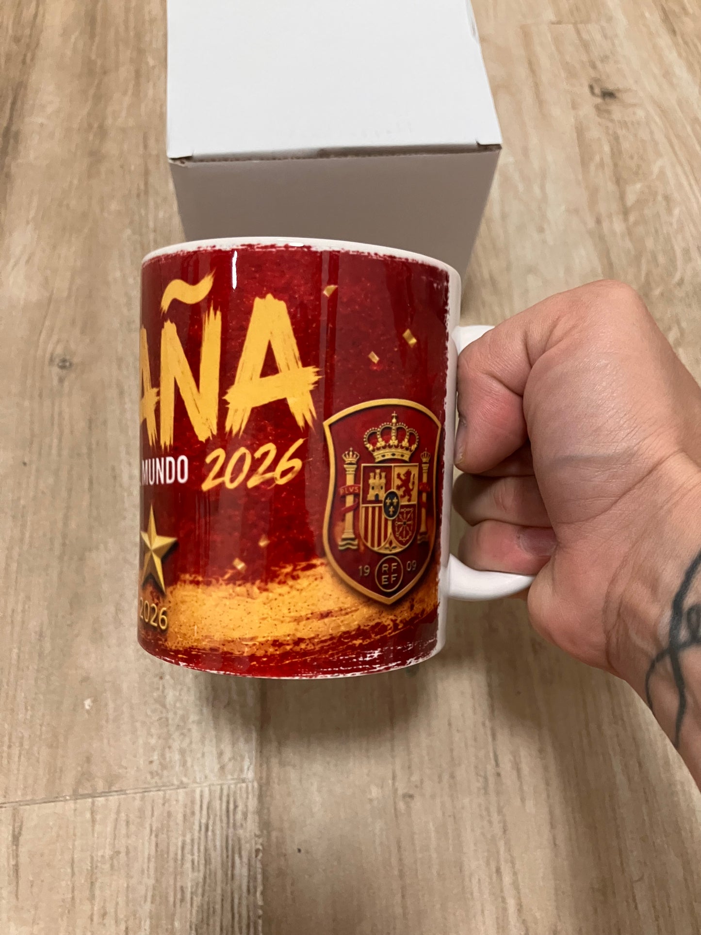 Taza España Campeona del Mundo 2026 | Edición Conmemorativa