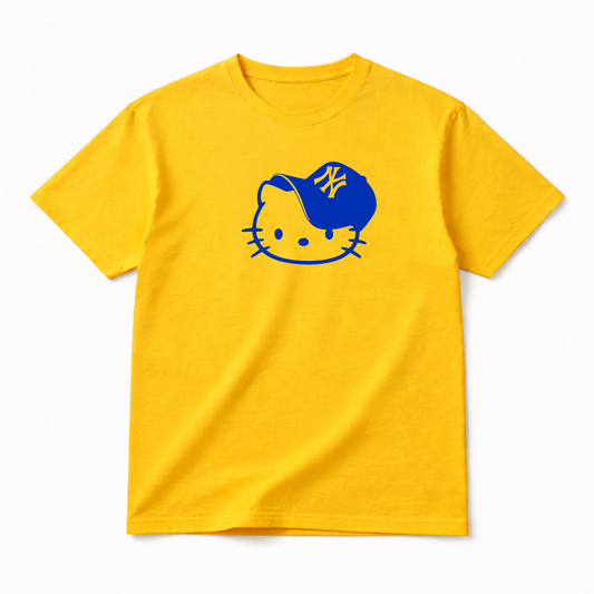 Camiseta Kitty Y2K Retro Streetwear Urbana