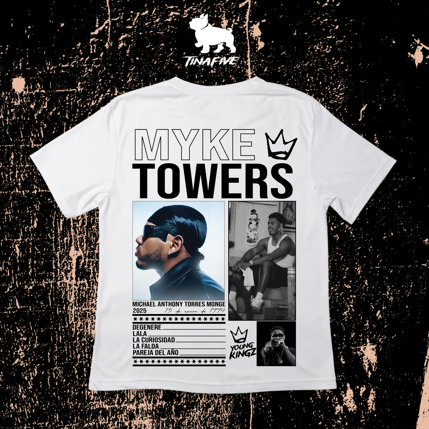 CAMISETA MYKE TOWERS