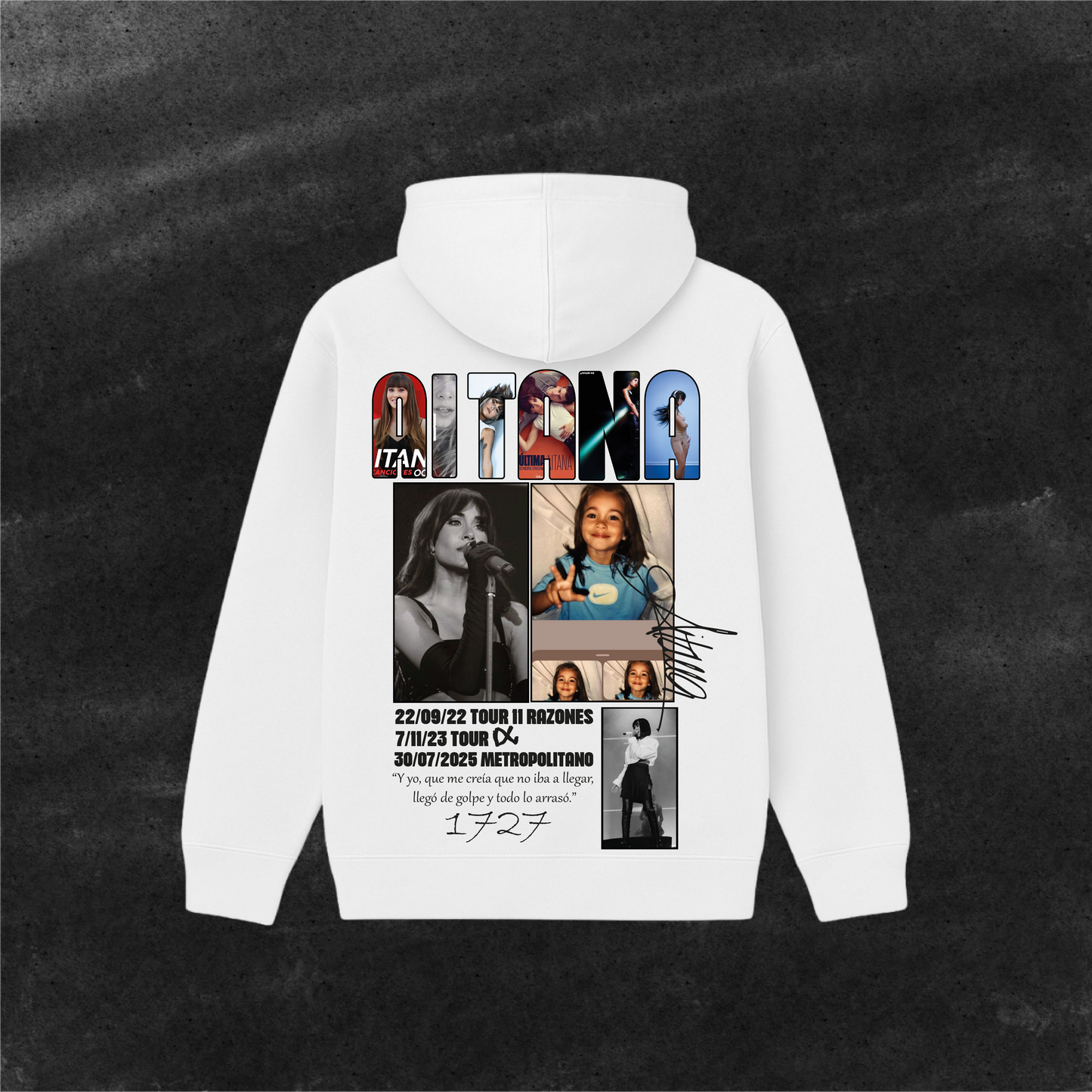 Sudadera Aitana Álbumes