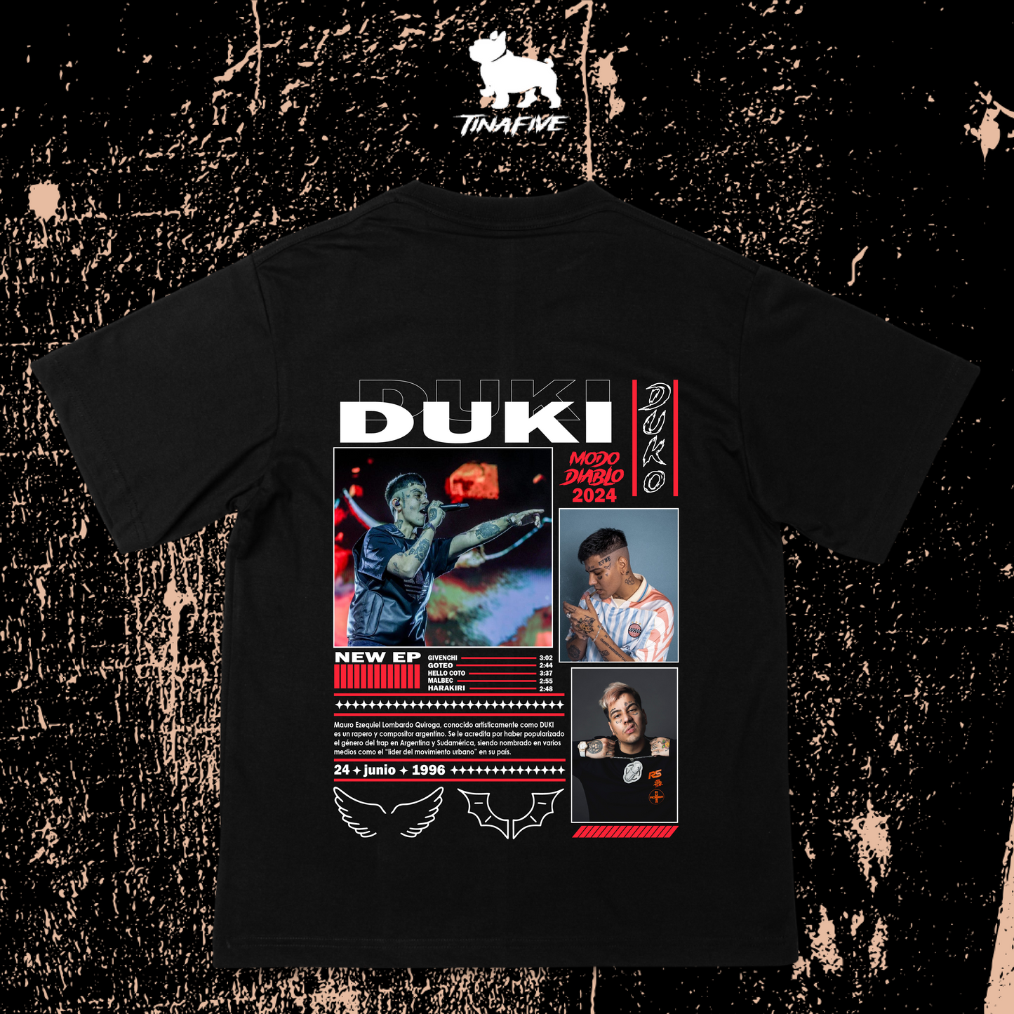 CAMISETA DUKI