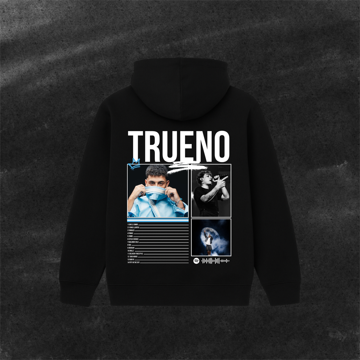 Sudadera Trueno 2026 - Concierto Turr4zo