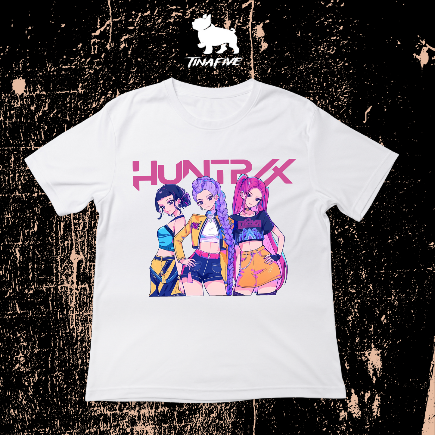Camiseta Huntrix-KPop Demon Hunters