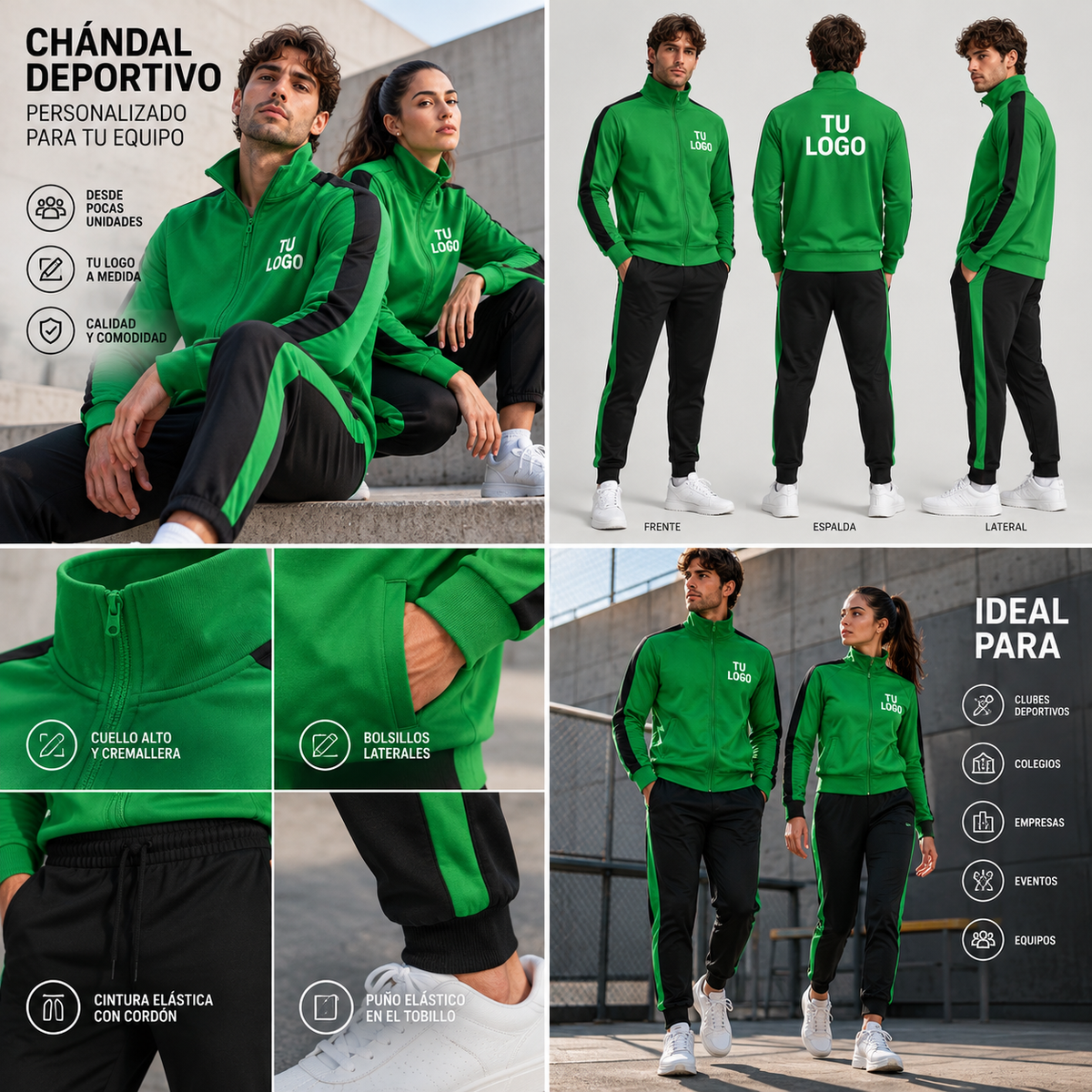 Chándal Deportivo Personalizado – Mínimo 5 Uds