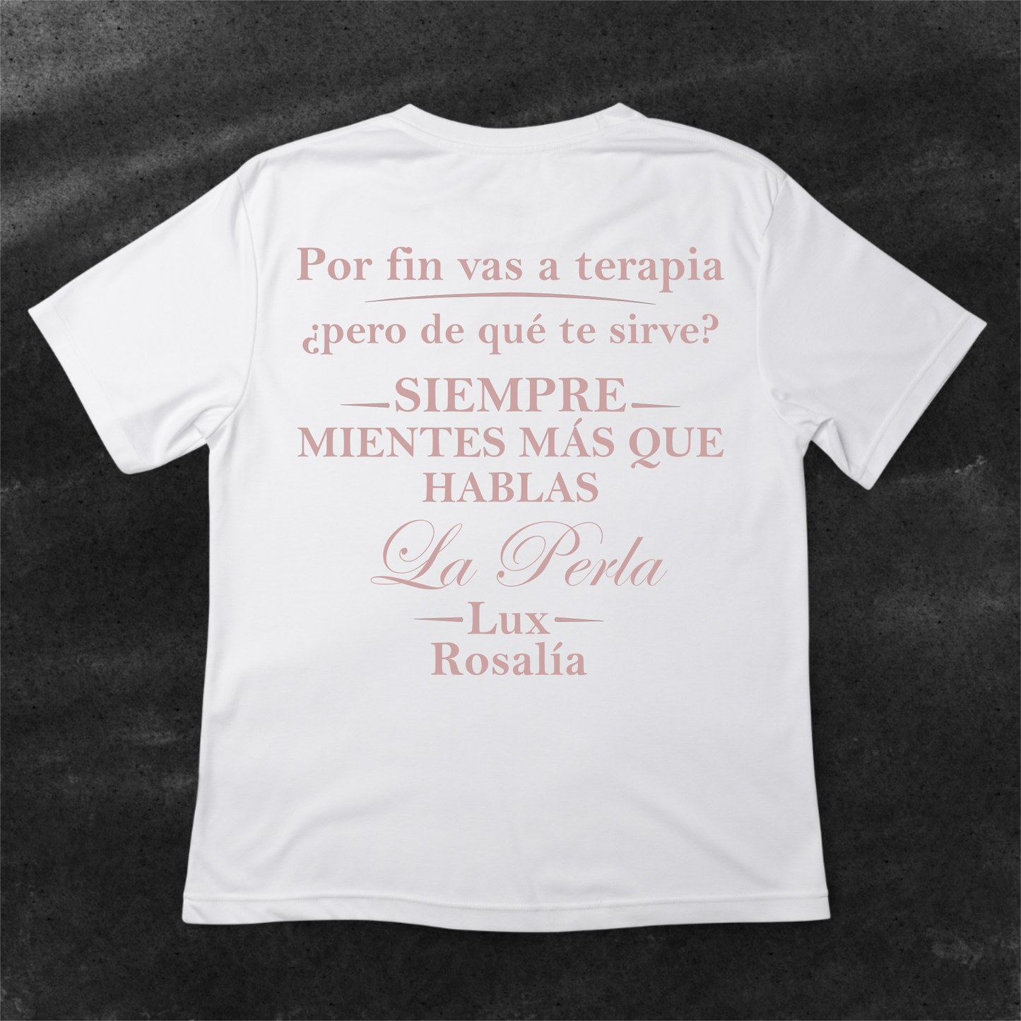 CAMISETA LUX ROSALIA