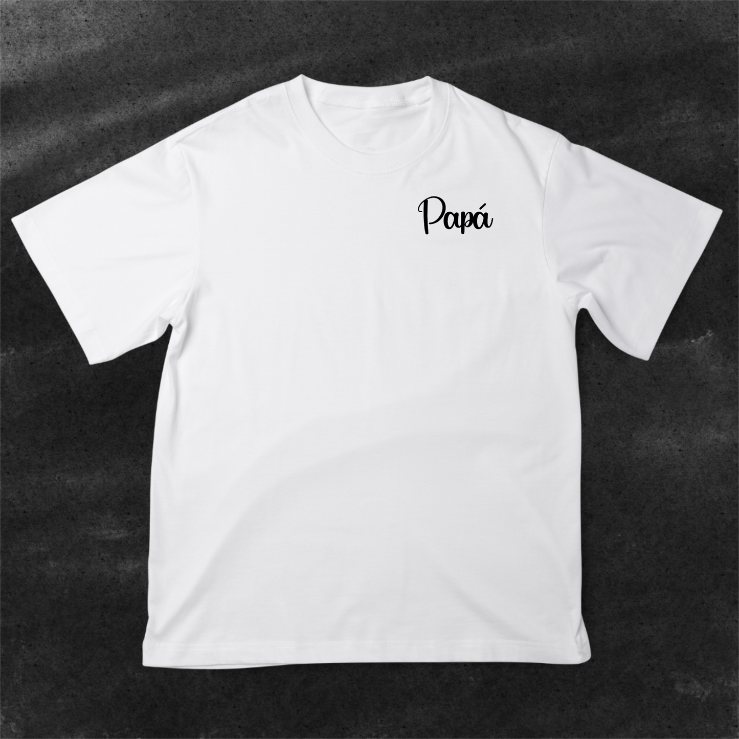 Camiseta Personalizada Día del Padre con Fotos – El Mejor Papá del Mundo