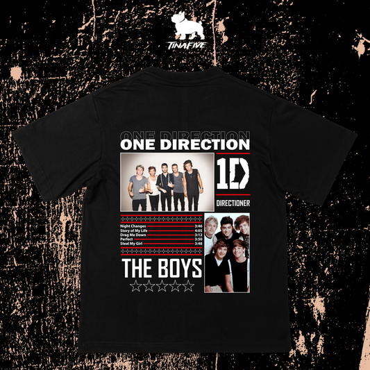 CAMISETA ONE DIRECTION